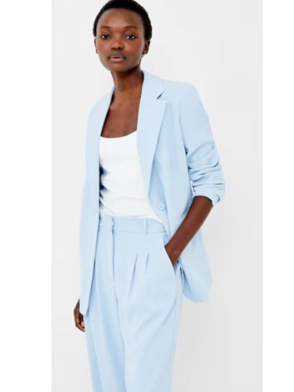 French Connection Harrie Suiting Single Breasted Blazer